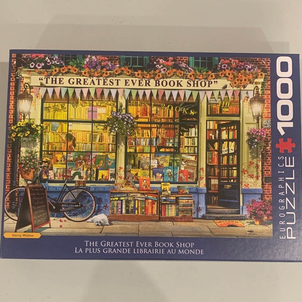 Eurographics The Greatest Ever Book Shop Puzzle - 1000 Pieces